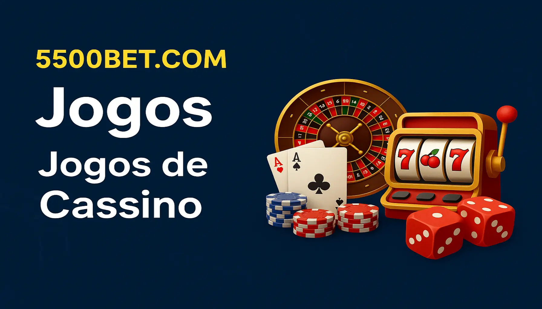 Jogos de cassino online inovadores e emocionantes na 5500BET.COM