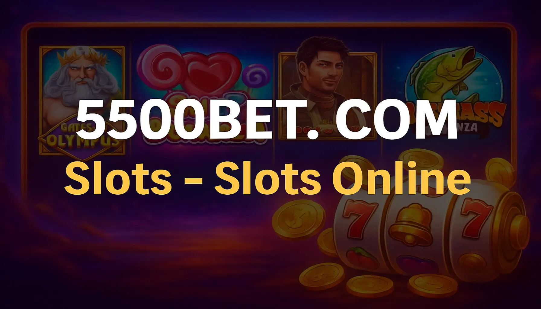 Explore o mundo das slot machines no 5500BET.COM Casino
